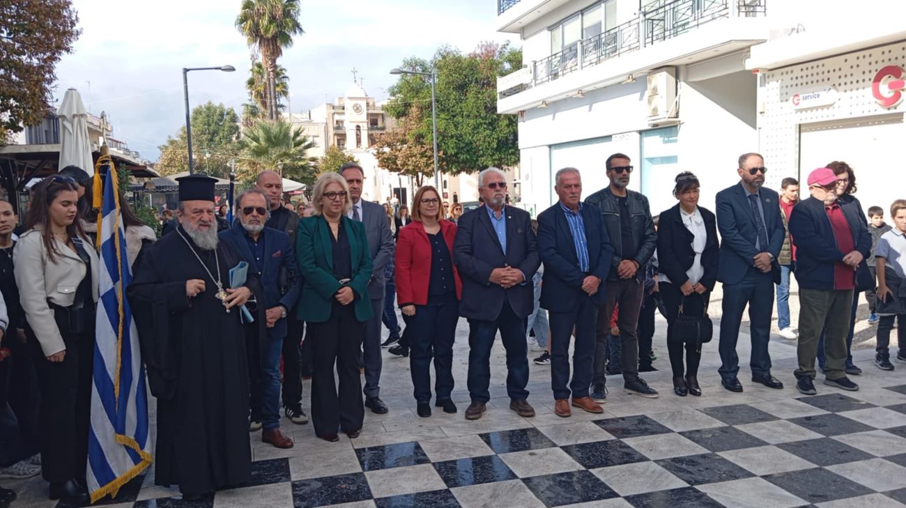 Κατάθεση στεφάνων 17 Νοέμβρη 1973