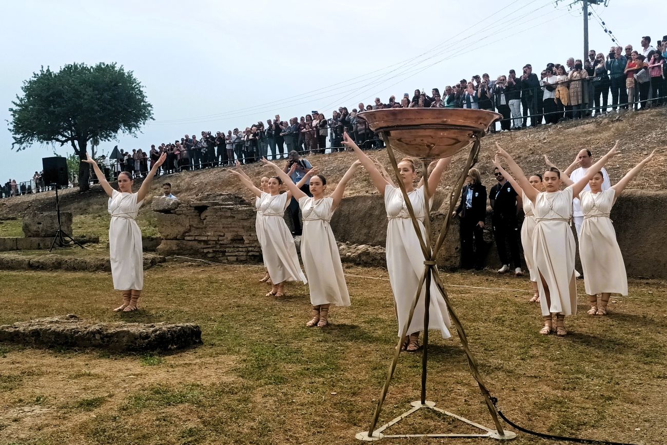 Η Αρχαία Ήλιδα υποδέχεται την Ολυμπιακή Φλόγα «MILANO – CORTINA 2026»