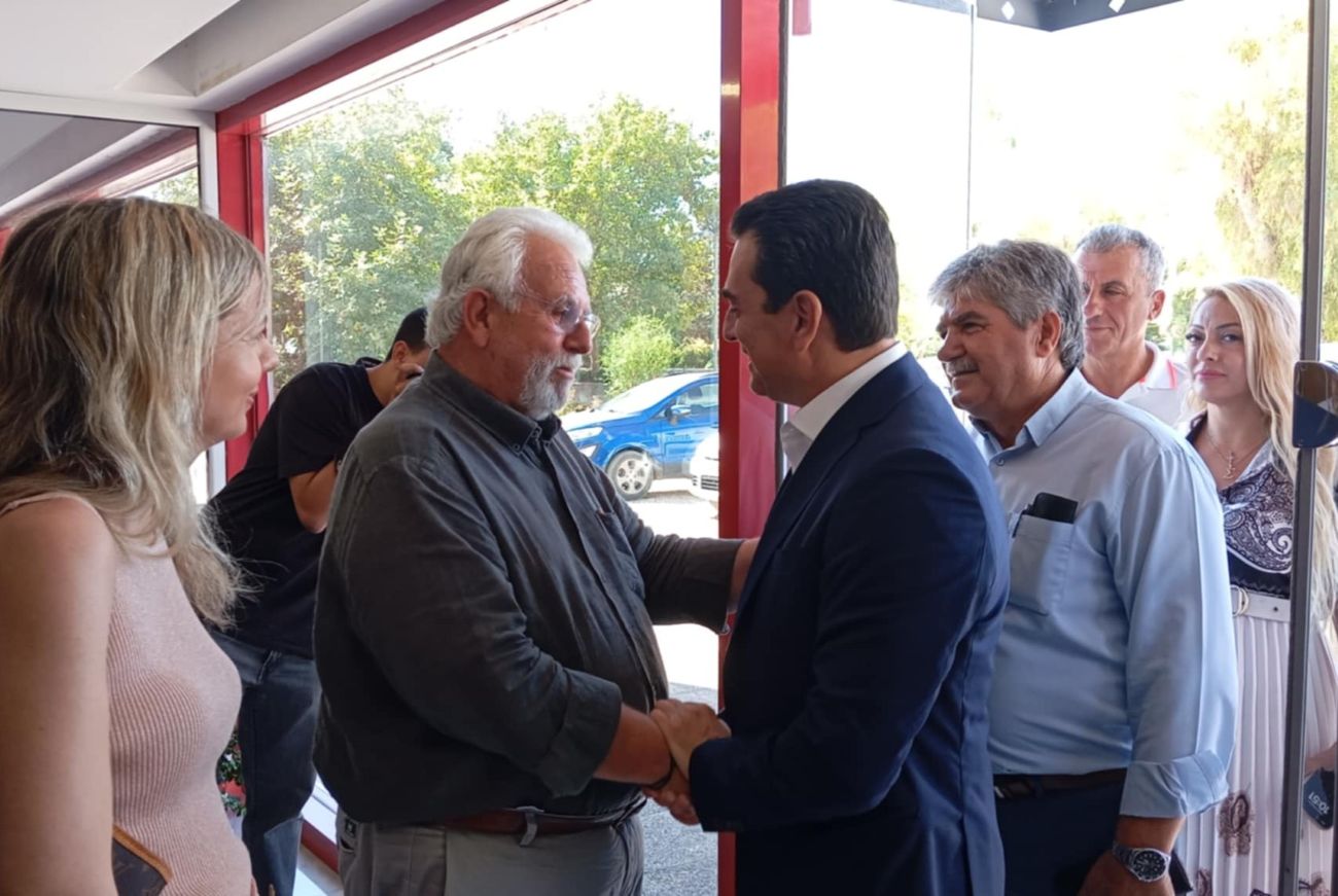 Επίσκεψη Κώστα Σκρέκα στον Δήμο Ήλιδας
