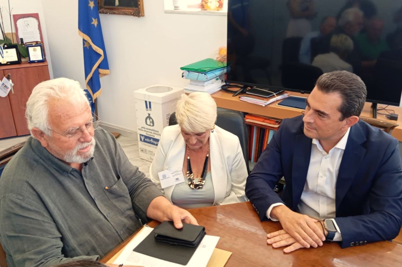 Επίσκεψη Κώστα Σκρέκα στον Δήμο Ήλιδας