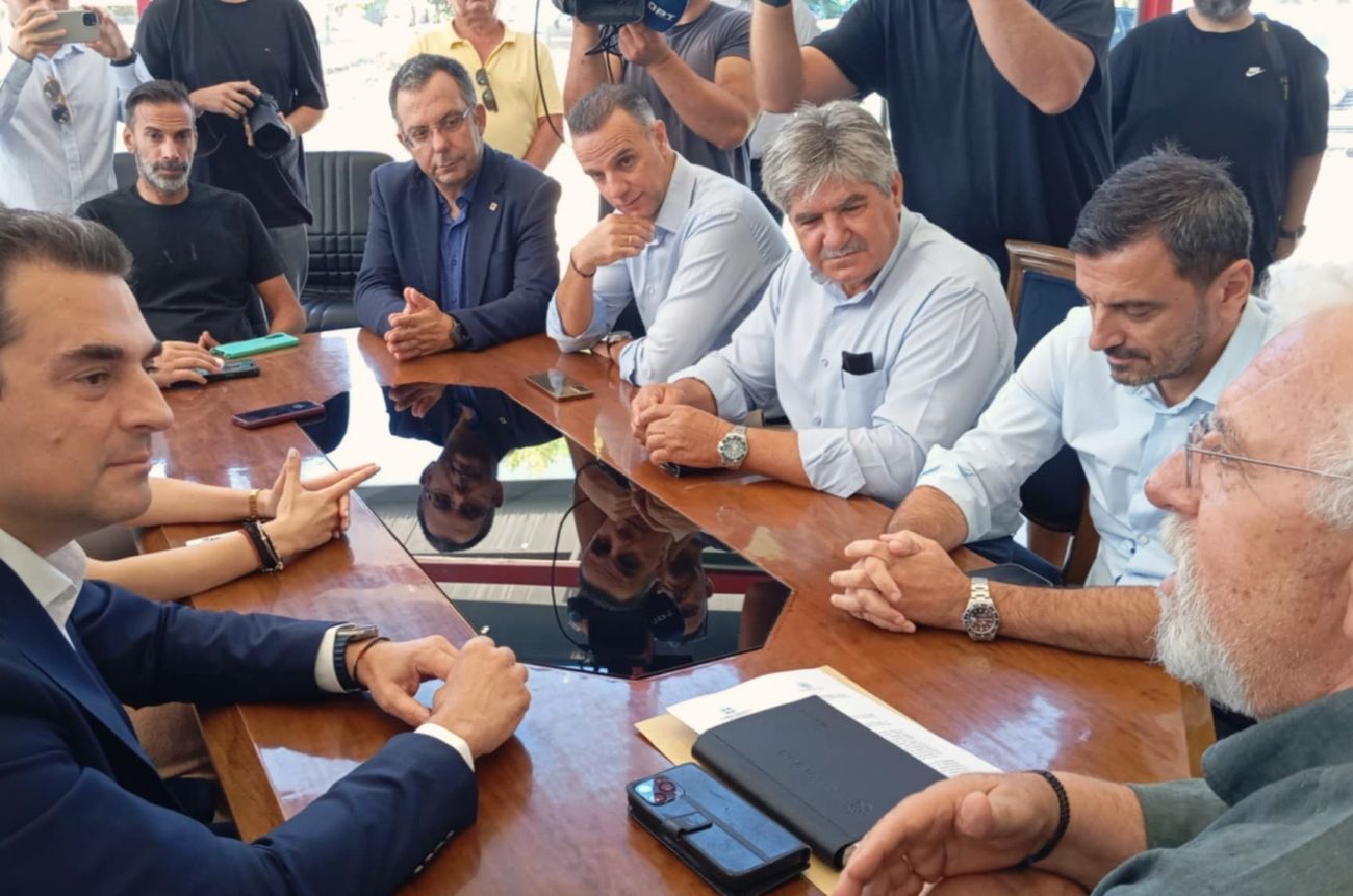 Επίσκεψη Κώστα Σκρέκα στον Δήμο Ήλιδας