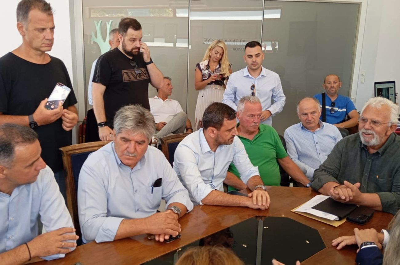 Επίσκεψη Κώστα Σκρέκα στον Δήμο Ήλιδας