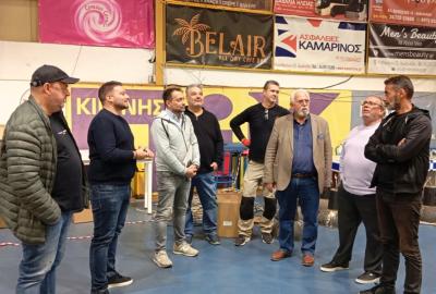 Νέα φώτα LED Κλειστό ΔΑΚ Αμαλιάδας