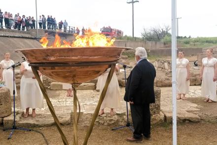 Η Αρχαία Ήλιδα υποδέχεται την Ολυμπιακή Φλόγα «MILANO – CORTINA 2026»