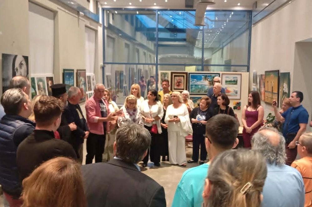 Εγκαίνια Έκθεσης Ζωγραφικής Κρίστο Χάσα