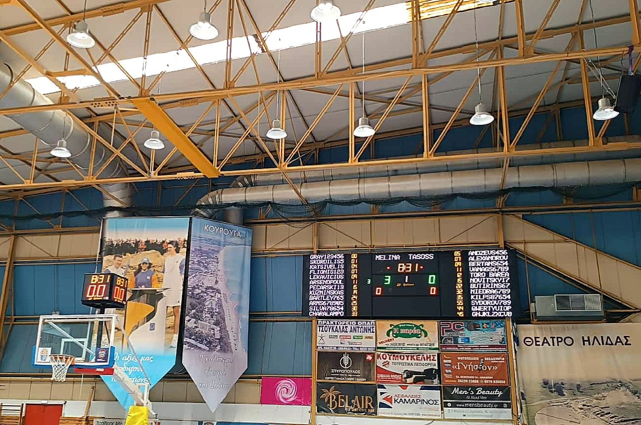 Τοποθέτηση νέων πληροφοριακών πινάκων Κλειστό Αμαλιάδας