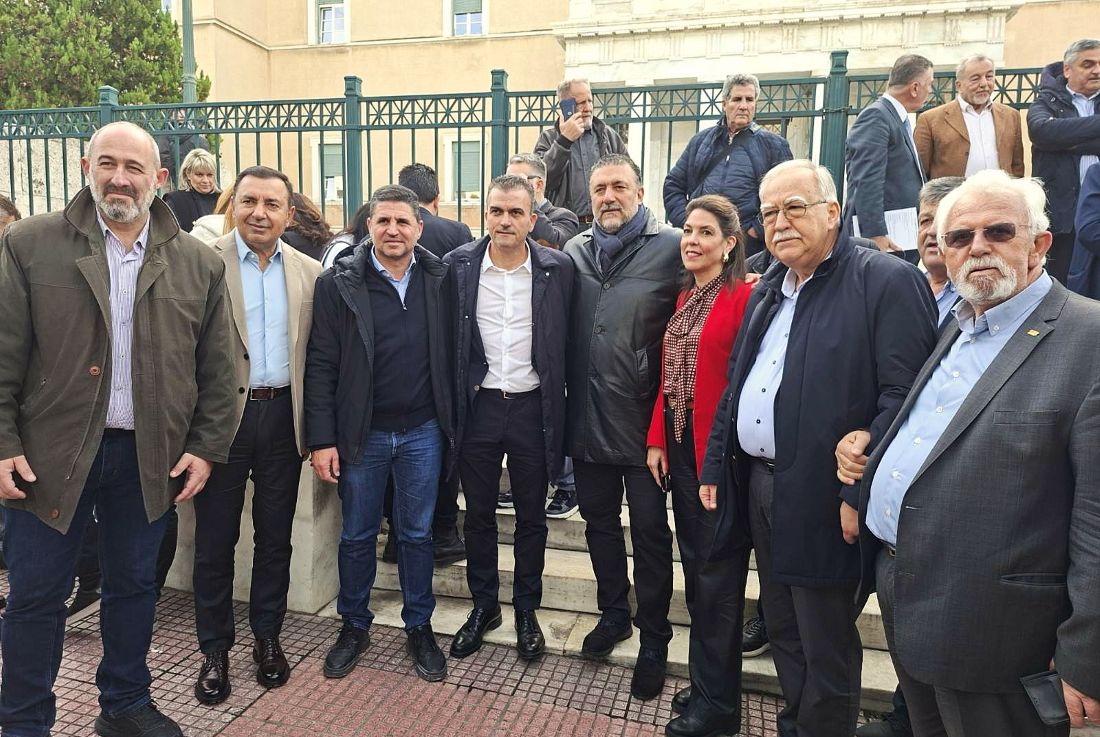 Δήμαρχος Ήλιδας σε Συγκέντρωση Διαμαρτυρίας ΚΕΔΕ