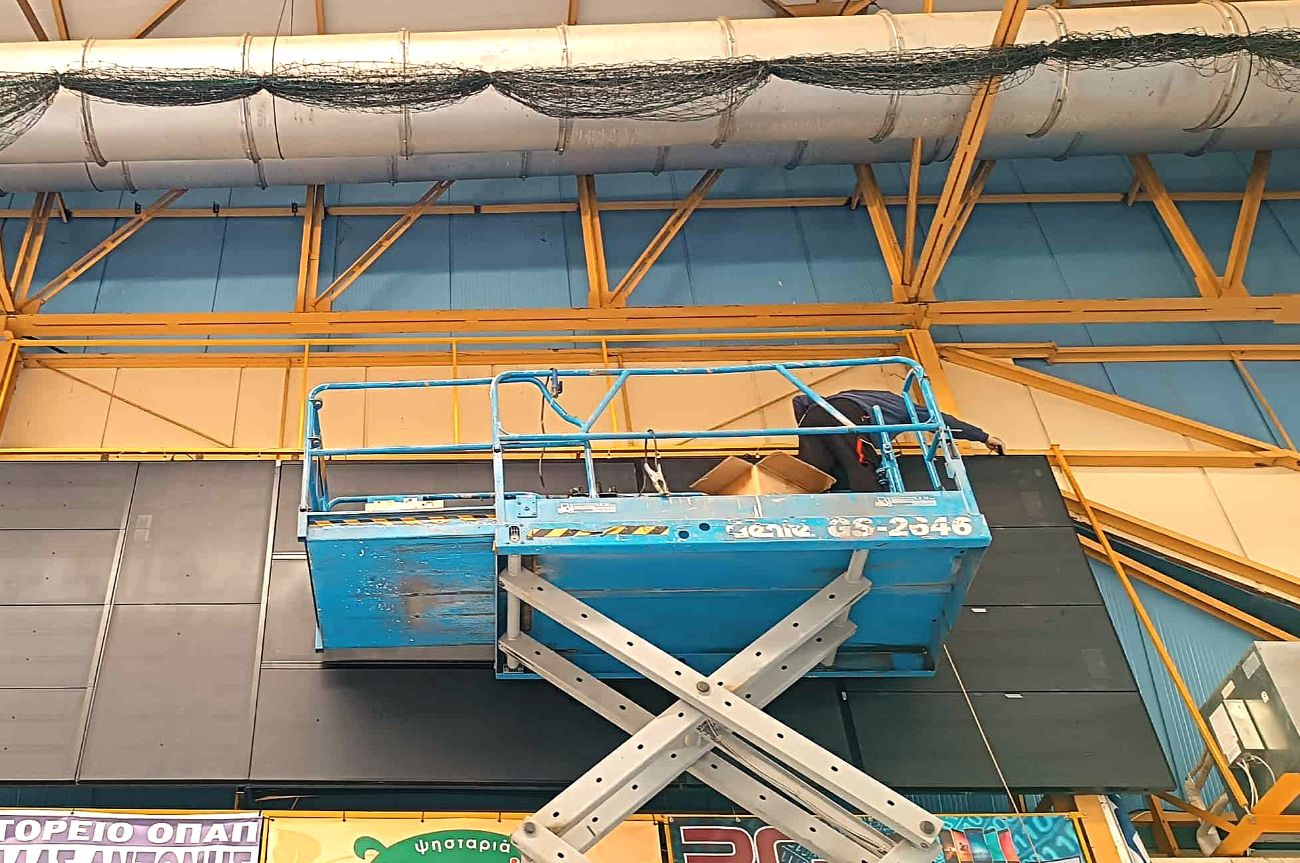 Τοποθέτηση νέων πληροφοριακών πινάκων Κλειστό Αμαλιάδας