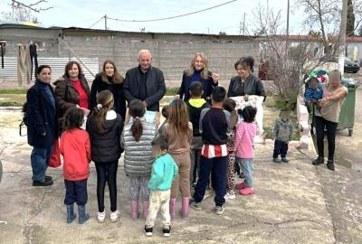 Κοινωνική δράση για παιδιά Ρομά στα Τσιχλέικα