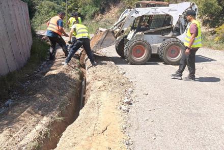 Νέος Αγωγός Νερού Λουκα - Πρινάρι