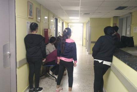 Εμβολιασμός παιδιών Ρομά - Νοσοκομείο Αμαλιάδας