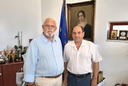 Επίσκεψη Γιώργου Μπουλμπασάκου